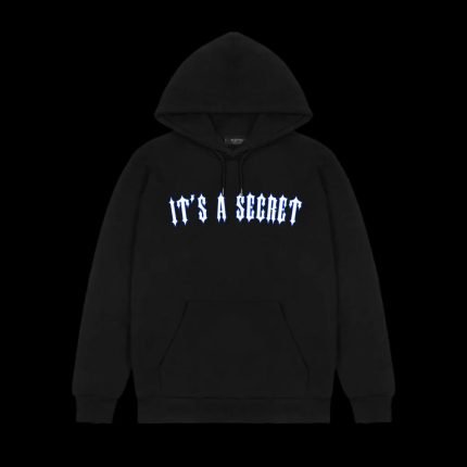 It's a Secret Hoodie 2.0 - Black/Blue
