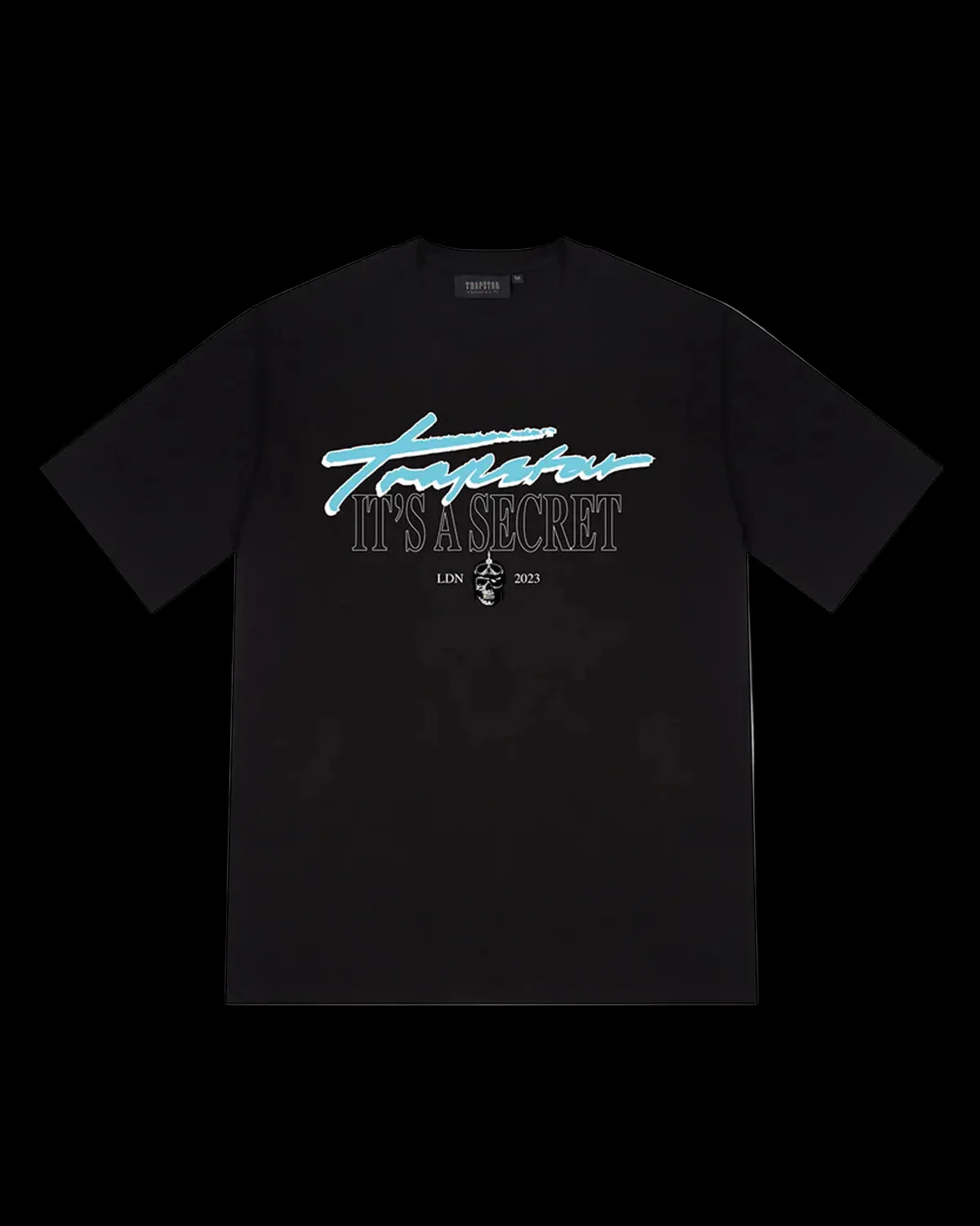 It's A Secret SS Tee - Black/Teal* It's A Secret SS Tee - Black/Teal*