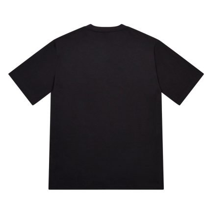 TS Flame Print Tee - Black
