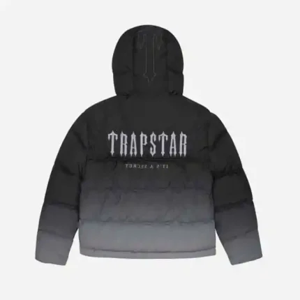 Black Trapstar Decded Hooded Puffer Jacket 2.0