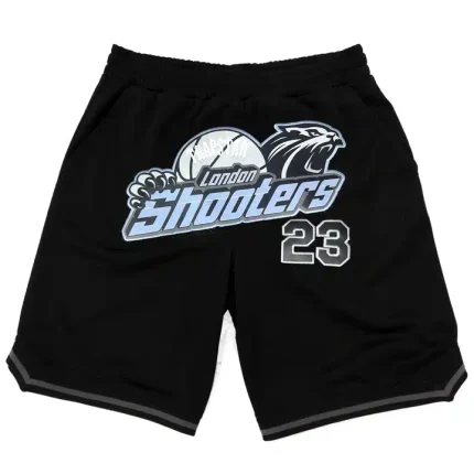 Trapstar Shooters SS23 Basketball Shorts – Black/Ice