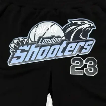 Trapstar Shooters SS23 Basketball Shorts – Black/Ice