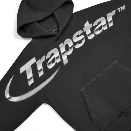 Hyperdrive Chrome Hoodie - Black