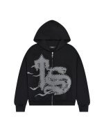 TS Script Hoodie - Black