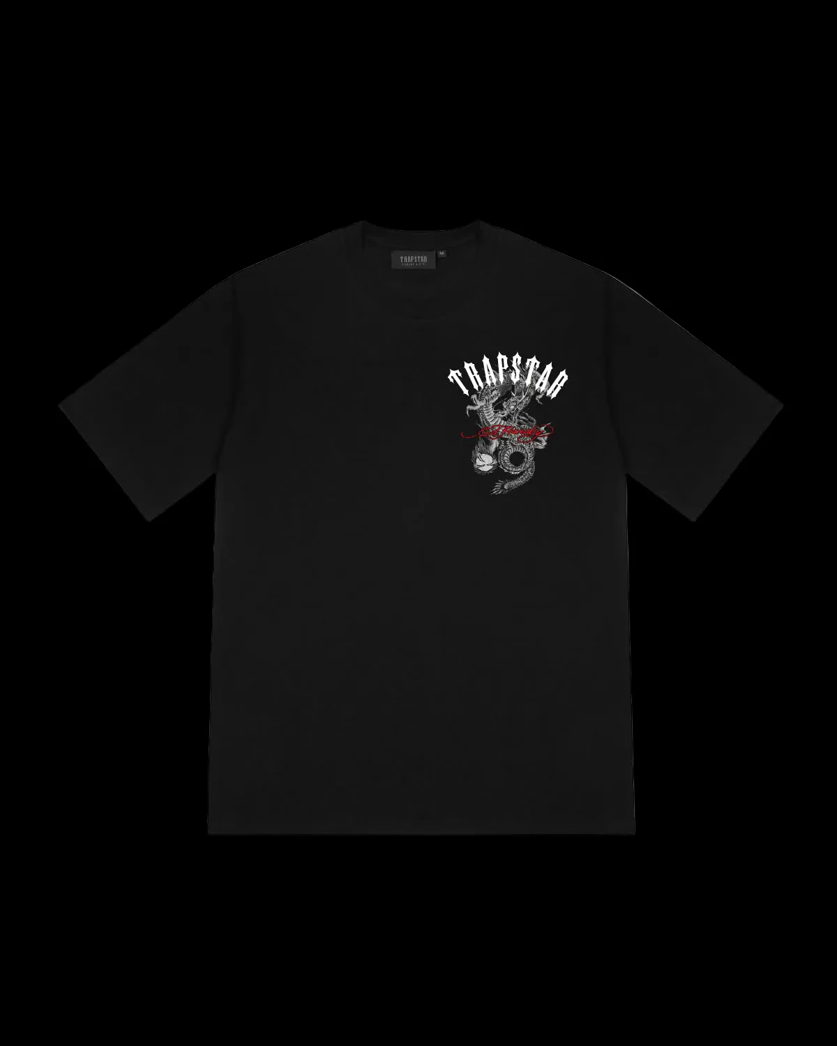 Trapstar x Ed Hardy Arch Tee - Black Trapstar x Ed Hardy Arch Tee - Black